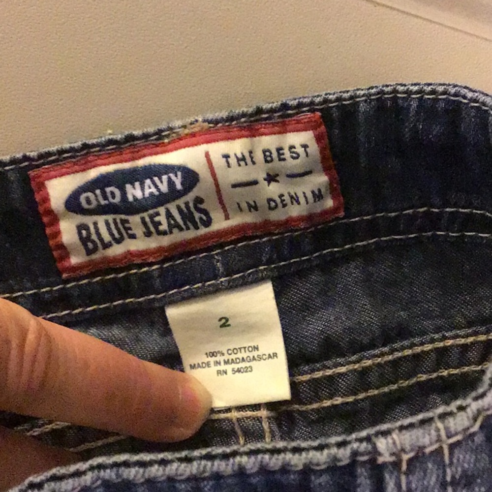 OLD NAVY BLUE - JEANS, women’s, sz 2, blue - Picture 4 of 8